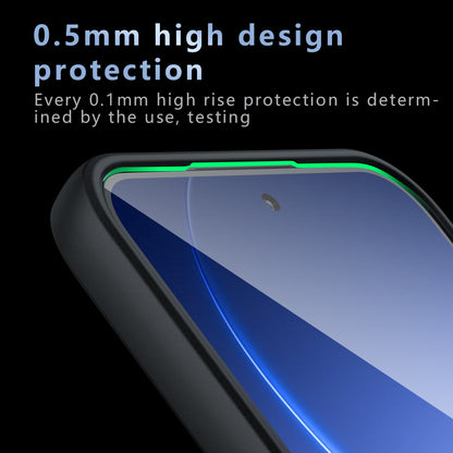 Coque MagSafe pour Xiaomi 17T, Techsuit, PureFrost, Noir Satiné