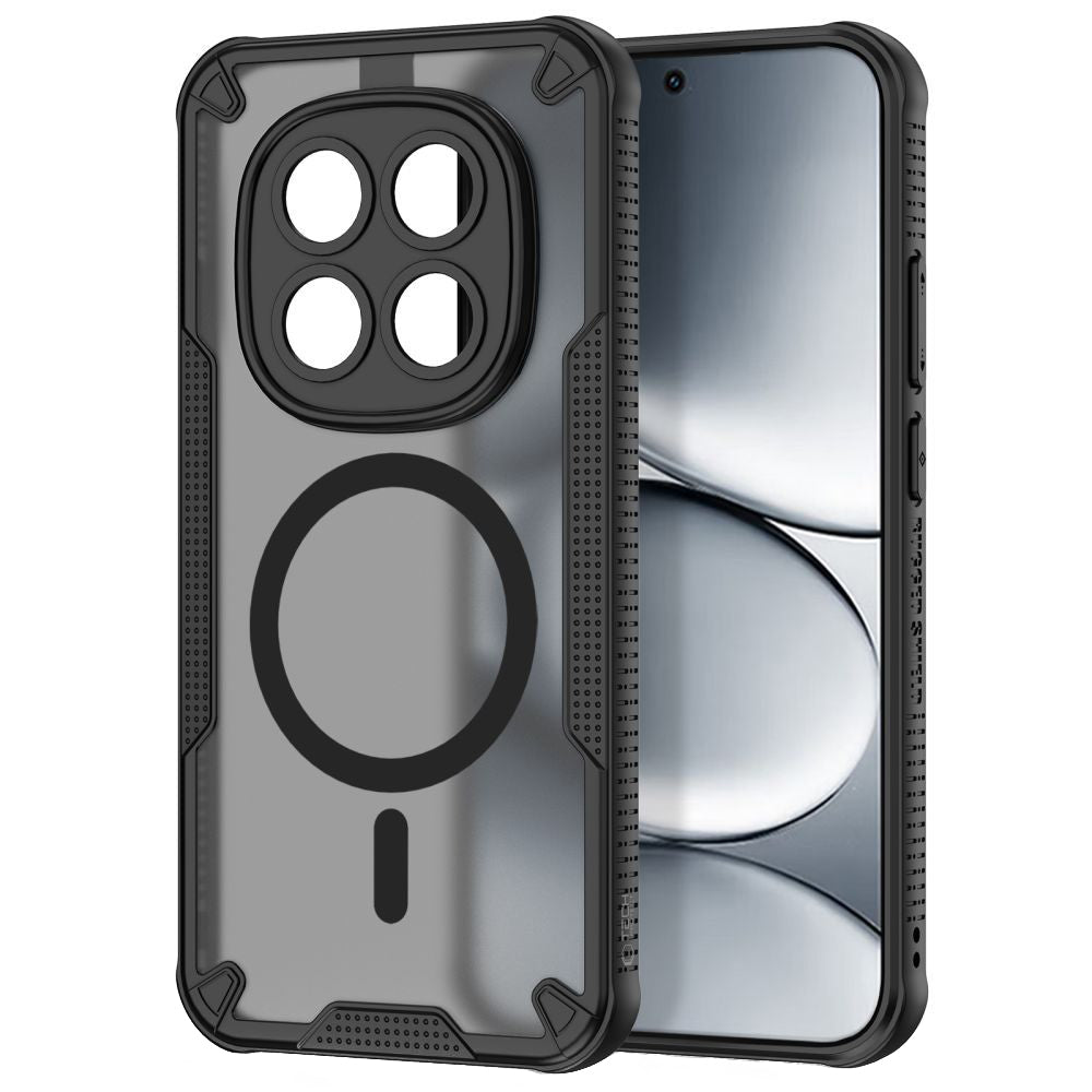 Étui MagSafe pour Xiaomi Redmi Note 15 Pro 5G, Tech-Protect, Rugged Shield, Noir