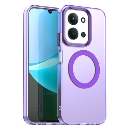 Coque MagSafe pour Xiaomi Poco C85 4G / Redmi 15C 5G / 15C 4G, Techsuit, CandyCase, Violet