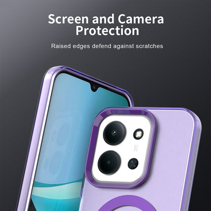 Coque MagSafe pour Xiaomi Poco C85 4G / Redmi 15C 5G / 15C 4G, Techsuit, CandyCase, Violet