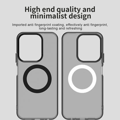 Coque MagSafe pour Xiaomi Poco C85 4G / Redmi 15C 5G / 15C 4G, Techsuit, CandyCase, Noire