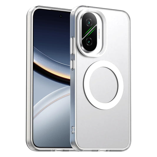 Coque MagSafe pour Xiaomi Poco F7, Techsuit, CandyCase, Blanche