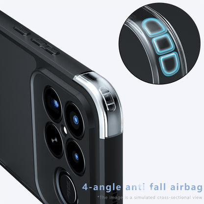 Étui MagSafe pour Xiaomi Poco F8 Ultra, Techsuit, PureFrost, Noir Satiné