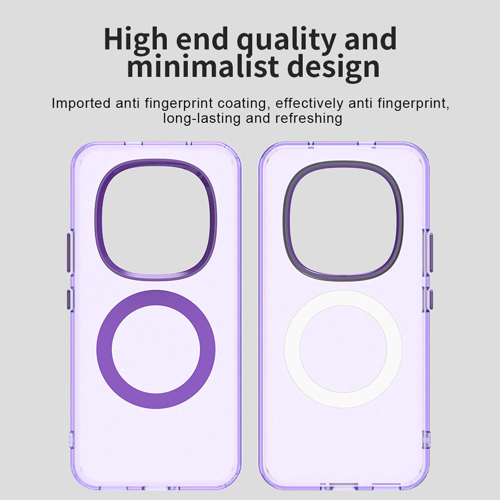 Housse MagSafe pour Xiaomi Poco M8 Pro / Redmi Note 15 Pro+ 5G, Techsuit, CandyCase, Violet