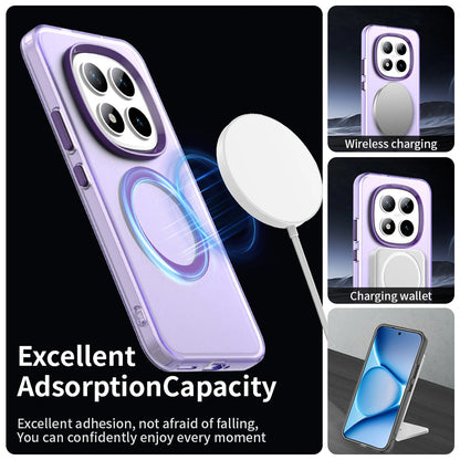 Housse MagSafe pour Xiaomi Poco M8 Pro / Redmi Note 15 Pro+ 5G, Techsuit, CandyCase, Violet