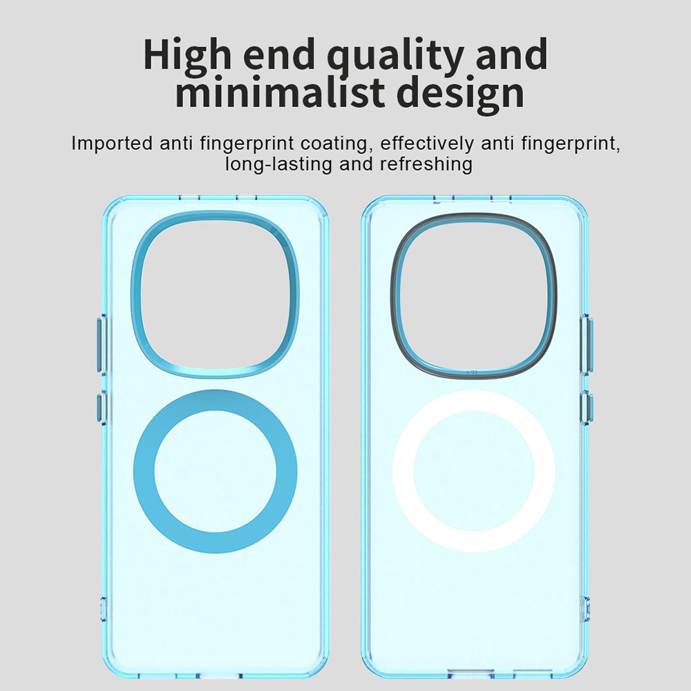 Étui MagSafe pour Xiaomi Poco M8 / Redmi Note 15 5G / Note 15 4G, Techsuit, CandyCase, Bleu