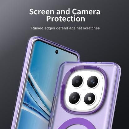 Étui MagSafe pour Xiaomi Poco M8 / Redmi Note 15 5G / Note 15 4G, Techsuit, CandyCase, Violet
