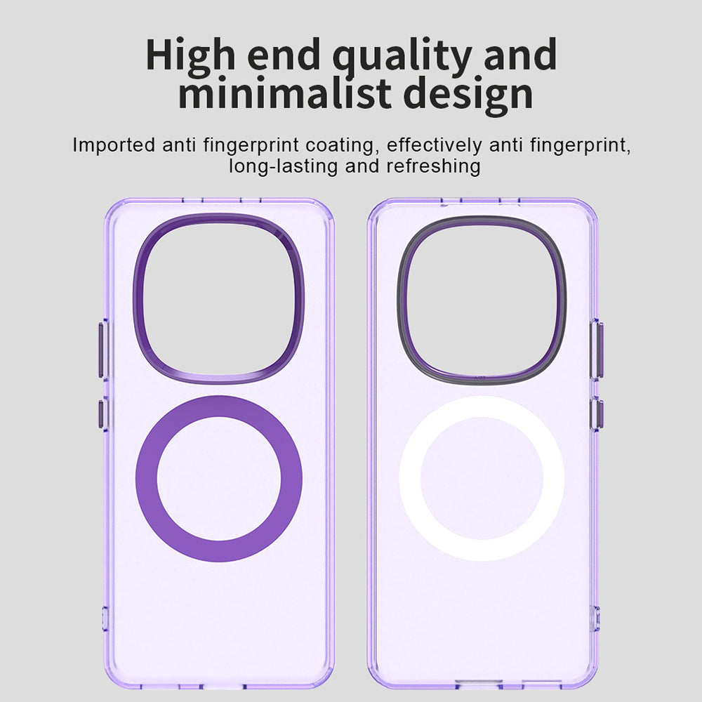Étui MagSafe pour Xiaomi Poco M8 / Redmi Note 15 5G / Note 15 4G, Techsuit, CandyCase, Violet