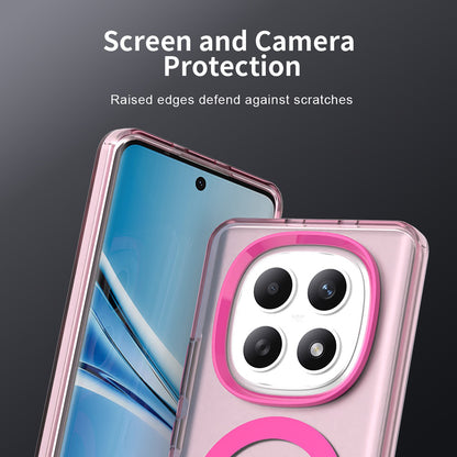 Housse MagSafe pour Xiaomi Poco M8 / Redmi Note 15 5G / Note 15 4G, Techsuit, CandyCase, Rose.