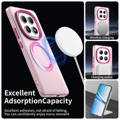 Housse MagSafe pour Xiaomi Poco M8 / Redmi Note 15 5G / Note 15 4G, Techsuit, CandyCase, Rose.
