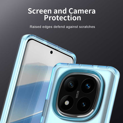 Coque MagSafe pour Xiaomi Poco X7 / Redmi Note 14 Pro 5G, Techsuit, CandyCase, Bleue