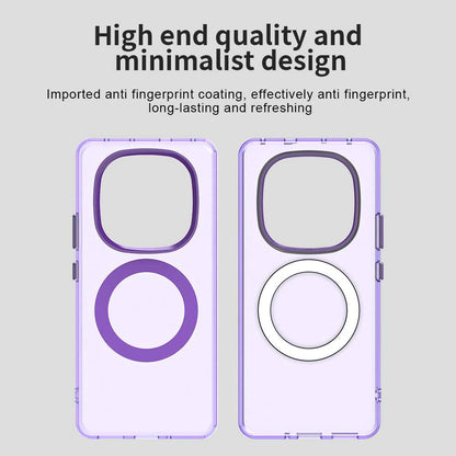 Coque MagSafe pour Xiaomi Poco X7 / Redmi Note 14 Pro 5G, Techsuit, CandyCase, Violet