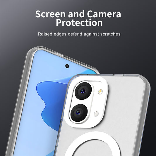 Coque MagSafe pour Xiaomi Poco X8 Pro Max, Techsuit, CandyCase, Blanche