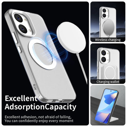 Coque MagSafe pour Xiaomi Poco X8 Pro Max, Techsuit, CandyCase, Blanche