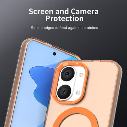Coque MagSafe pour Xiaomi Poco X8 Pro Max, Techsuit, CandyCase, Orange