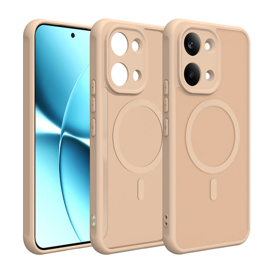 Coque MagSafe pour Xiaomi Poco X8 Pro Max, Techsuit, HaloFrost II, Dorée