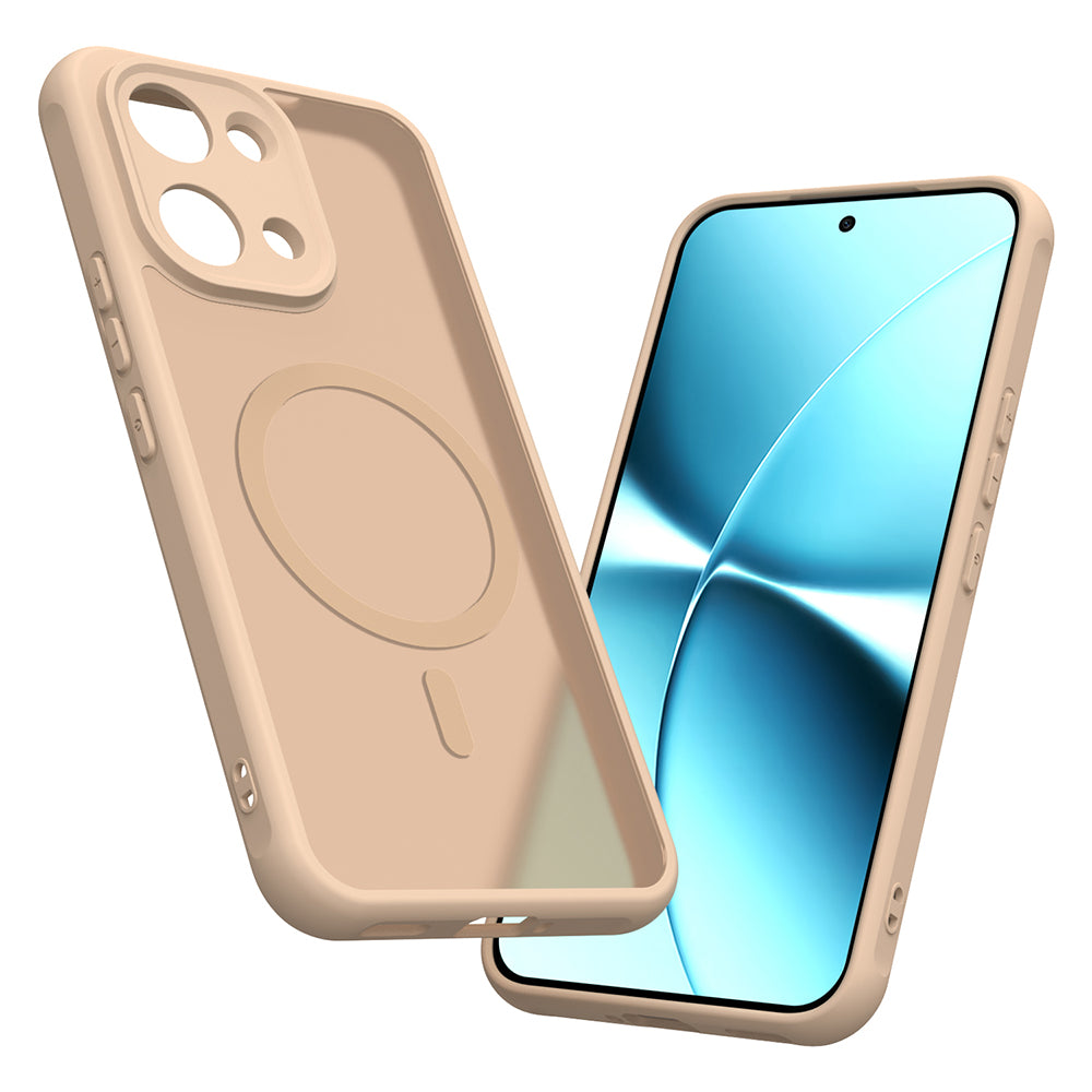 Coque MagSafe pour Xiaomi Poco X8 Pro Max, Techsuit, HaloFrost II, Dorée