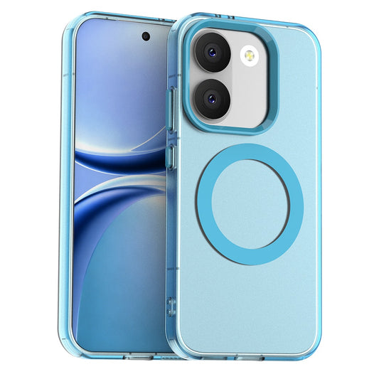 Coque MagSafe pour Xiaomi Poco X8 Pro, Techsuit, CandyCase, Bleue