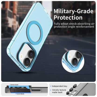 Coque MagSafe pour Xiaomi Poco X8 Pro, Techsuit, CandyCase, Bleue