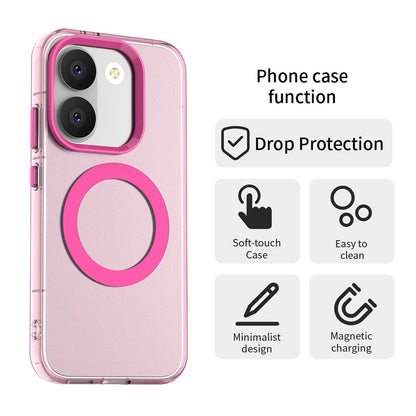 Coque MagSafe pour Xiaomi Poco X8 Pro, Techsuit, CandyCase, Rose