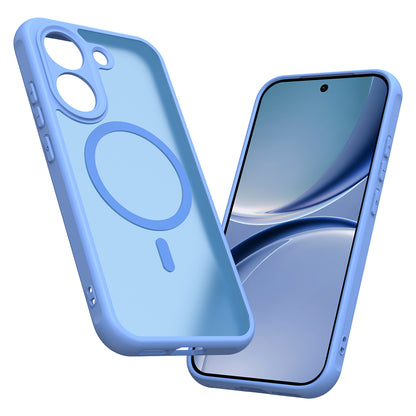 Coque MagSafe pour Xiaomi Poco X8 Pro, Techsuit, HaloFrost II, Bleue