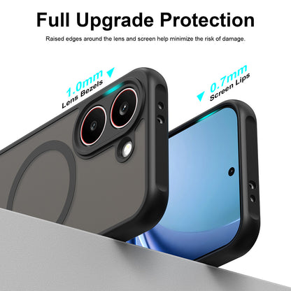 Étui MagSafe pour Xiaomi Poco X8 Pro, Techsuit, HaloFrost II, Noir