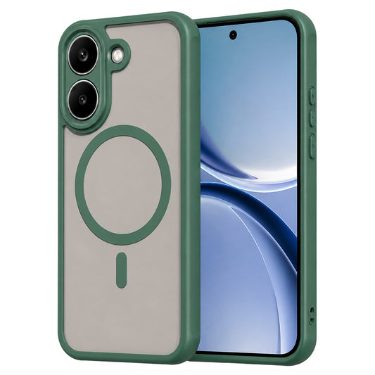 Coque MagSafe pour Xiaomi Poco X8 Pro, Techsuit, HaloFrost II, Vert