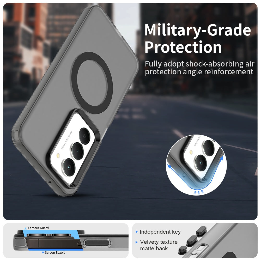 Housse MagSafe pour Xiaomi Redmi 15 5G / 15 4G, Techsuit, CandyCase, Noire