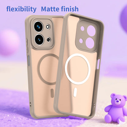 Étui MagSafe pour Xiaomi Redmi 15C 5G / 15C 4G, Techsuit, HaloFrost II, Doré