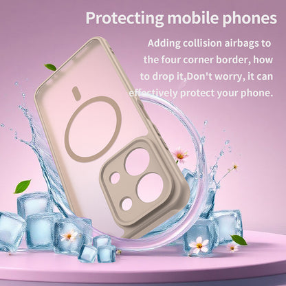 Étui MagSafe pour Xiaomi Redmi 15C 5G / 15C 4G, Techsuit, HaloFrost II, Doré