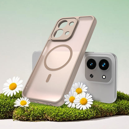 Étui MagSafe pour Xiaomi Redmi 15C 5G / 15C 4G, Techsuit, HaloFrost II, Doré