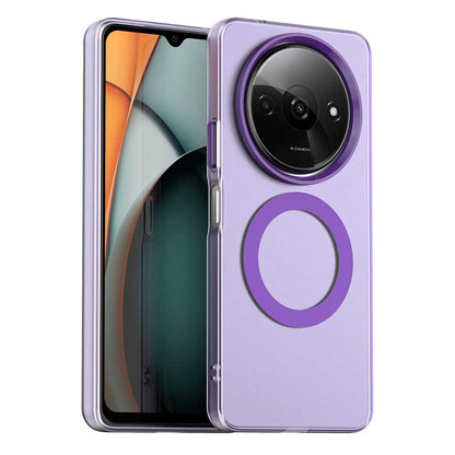 Coque MagSafe pour Xiaomi Redmi A3x / A3, Techsuit, CandyCase, Violet