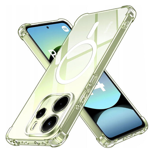 Coque MagSafe pour Xiaomi Redmi Note 14 4G (Régional), Techsuit, Antichoc, Transparente
