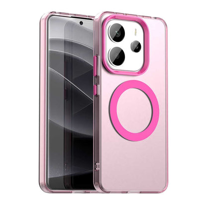 Coque MagSafe pour Xiaomi Redmi Note 14 4G (Standard), Techsuit, CandyCase, Rose