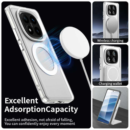 Coque MagSafe pour Xiaomi Redmi Note 14 Pro 4G, Techsuit, CandyCase, Blanche
