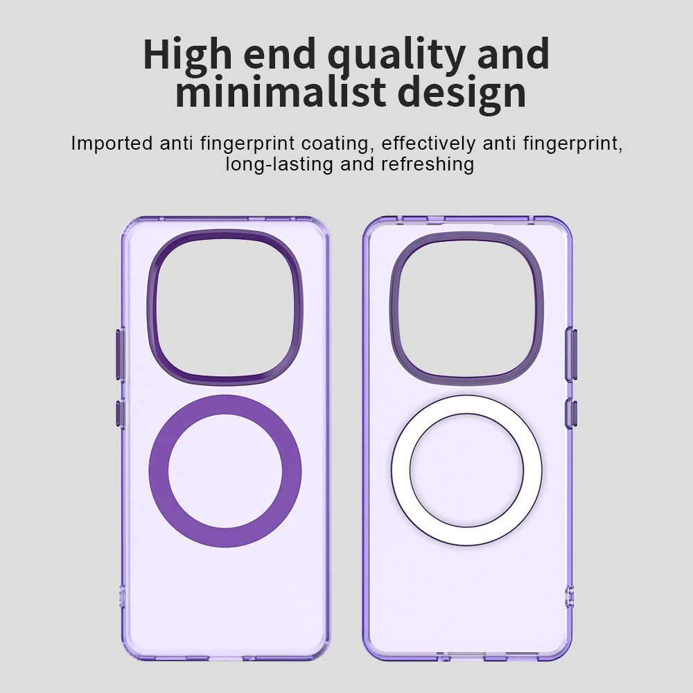Coque MagSafe pour Xiaomi Redmi Note 14 Pro+ 5G, Techsuit, CandyCase, Violet