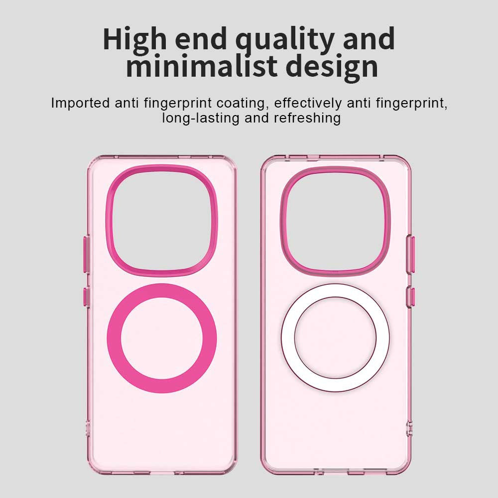 Coque MagSafe pour Xiaomi Redmi Note 14 Pro+ 5G, Techsuit, CandyCase, Rose