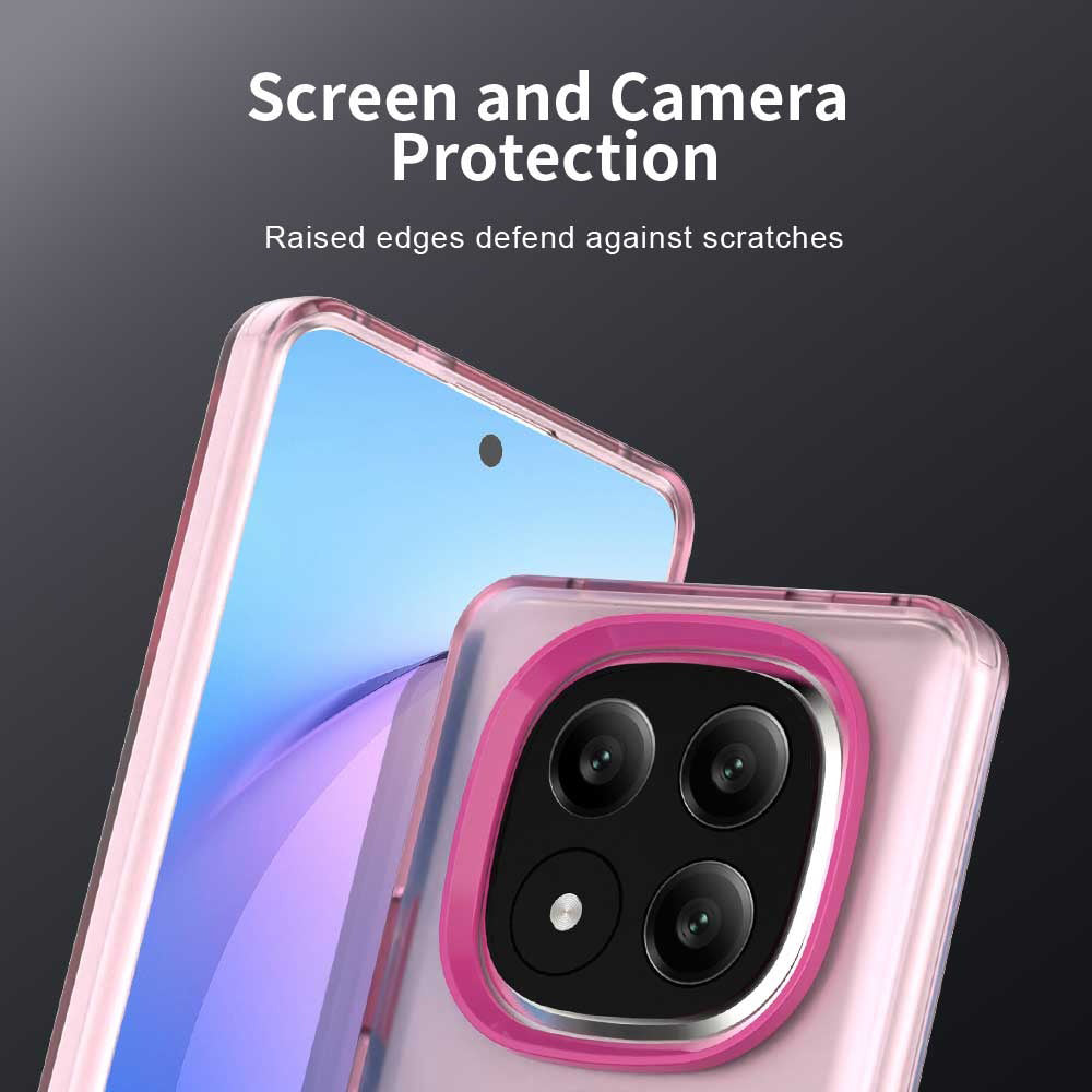 Coque MagSafe pour Xiaomi Redmi Note 14 Pro+ 5G, Techsuit, CandyCase, Rose