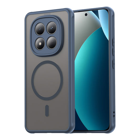 MagSafe Case for Xiaomi Redmi Note 15 Pro 4G, Techsuit, HaloFrost II, Navy Blue