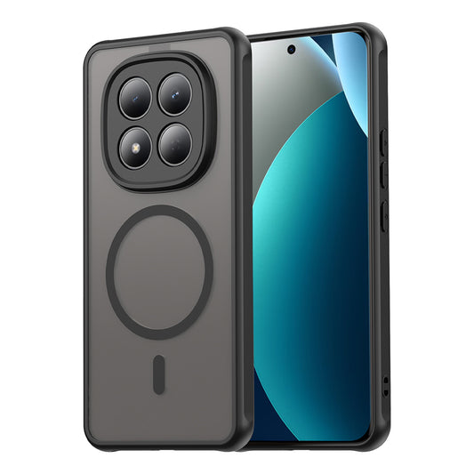 MagSafe Case for Xiaomi Redmi Note 15 Pro 4G, Techsuit, HaloFrost II, Black