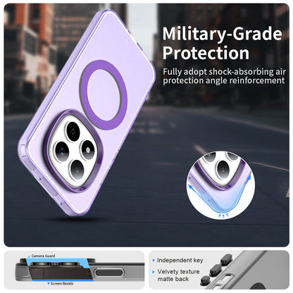 Étui MagSafe pour Xiaomi Redmi Note 15 Pro 5G, Techsuit, CandyCase, Violet