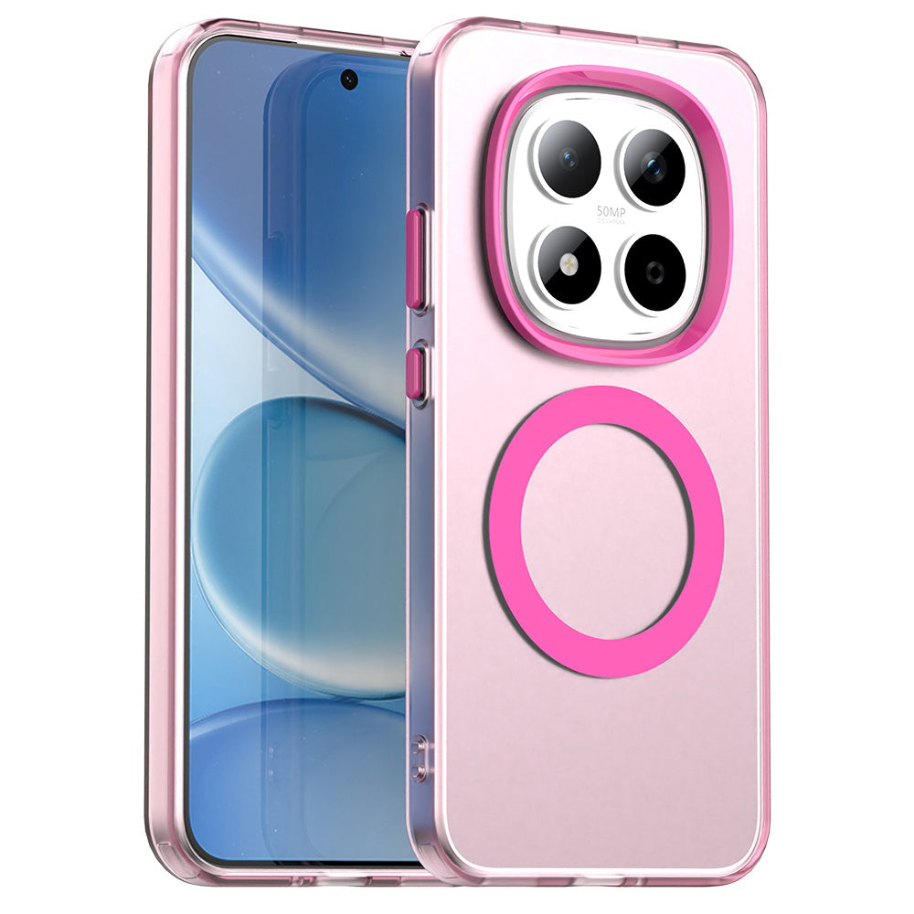 Étui MagSafe pour Xiaomi Redmi Note 15 Pro 5G, Techsuit, CandyCase, Rose