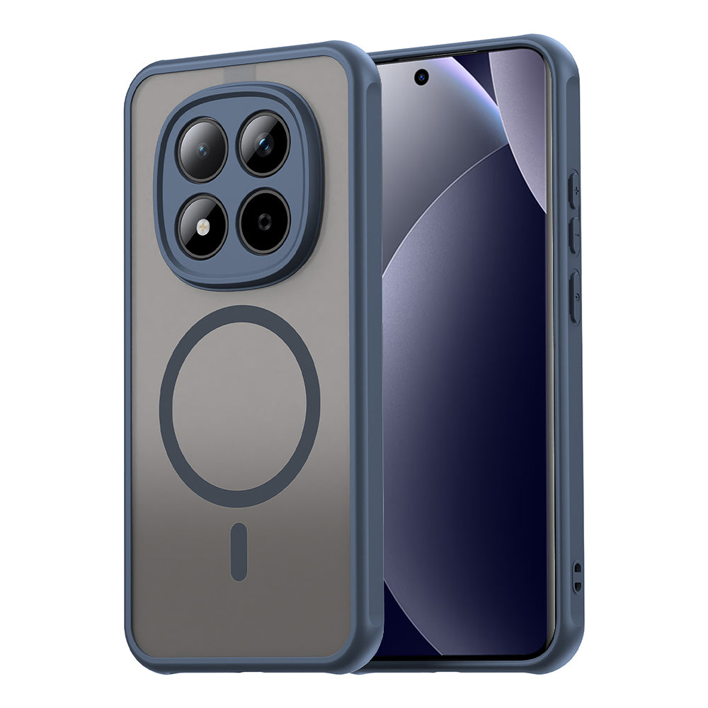 MagSafe Case for Xiaomi Redmi Note 15 Pro 5G, Techsuit, HaloFrost II, Navy Blue