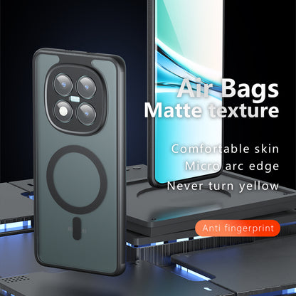 Étui MagSafe pour Xiaomi Redmi Note 15 Pro 5G, Techsuit, PureFrost, Noir Satiné