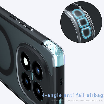 Étui MagSafe pour Xiaomi Redmi Note 15 Pro 5G, Techsuit, PureFrost, Noir Satiné