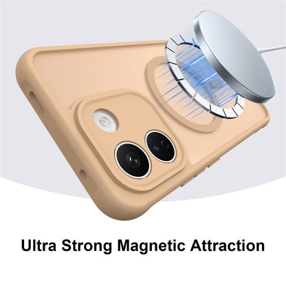 Coque MagSafe pour Xiaomi Redmi Note 17 4G / Note 17 5G, Techsuit, HaloFrost II, dorée