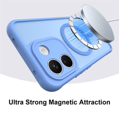 Coque MagSafe pour Xiaomi Redmi Note 17 Pro, Techsuit, HaloFrost II, bleue