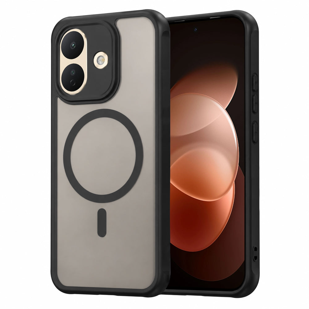 Coque MagSafe pour Xiaomi Redmi Note 17 Pro, Techsuit, HaloFrost II, noire