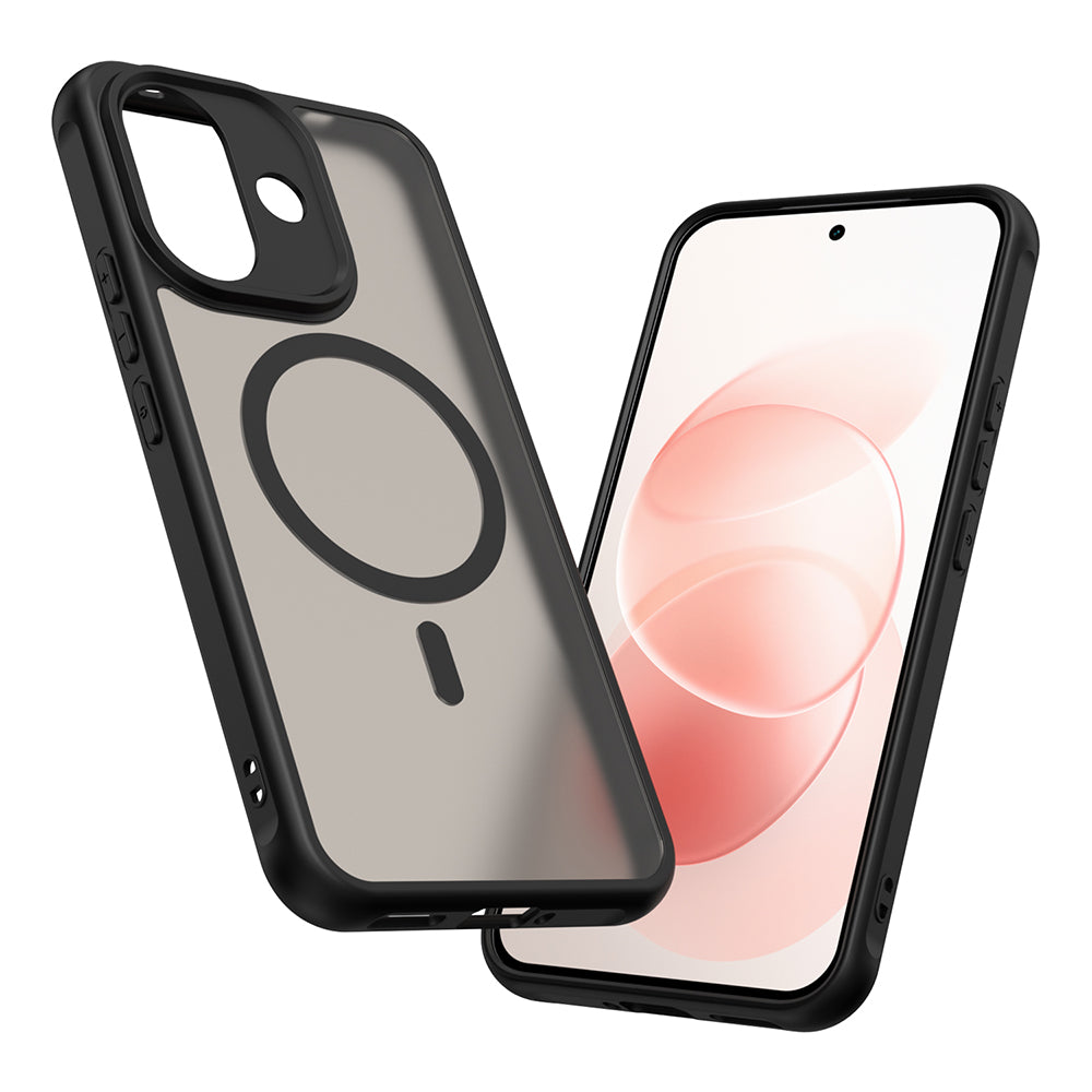 Coque MagSafe pour Xiaomi Redmi Note 17 Pro, Techsuit, HaloFrost II, noire
