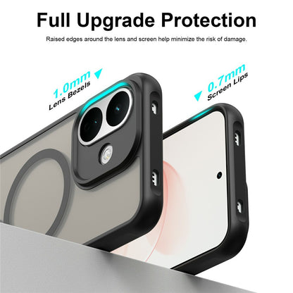 Coque MagSafe pour Xiaomi Redmi Note 17 Pro, Techsuit, HaloFrost II, noire